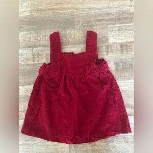 Carters | Red Corduroy Dress 9 Months CHRISTMAS WINTER